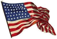 vintage American flag