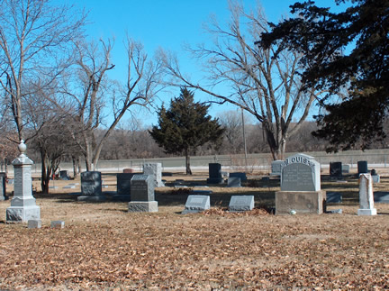 Old section of Hillcrest Cemetery