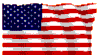 U.S. Flag waving